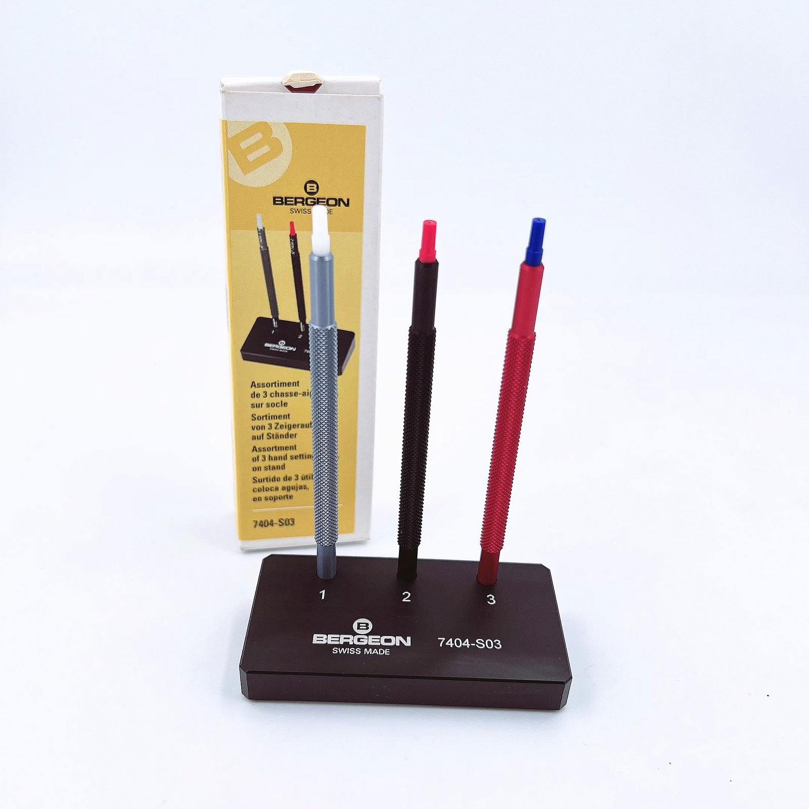 Bergeon 7404-S03 Hand-Setting Tool Set