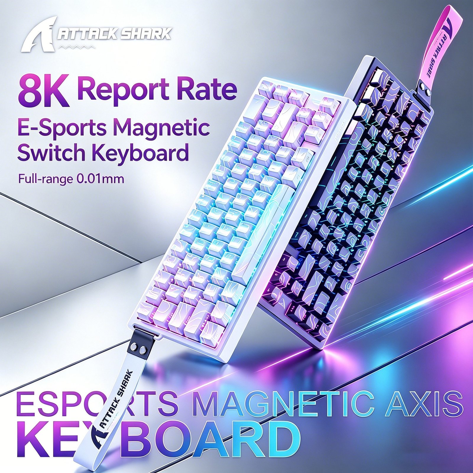 ATTACK SHARK X68 HE Hall Efect Keyboard