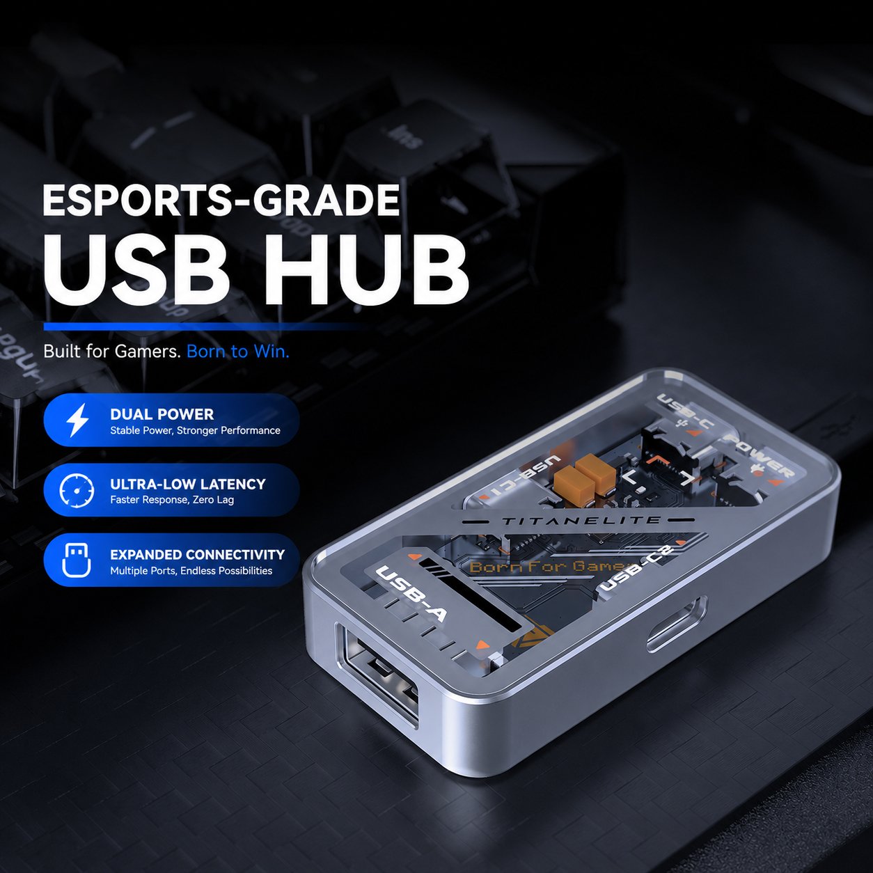 MADLIONS TITANELITE Gaming Hub