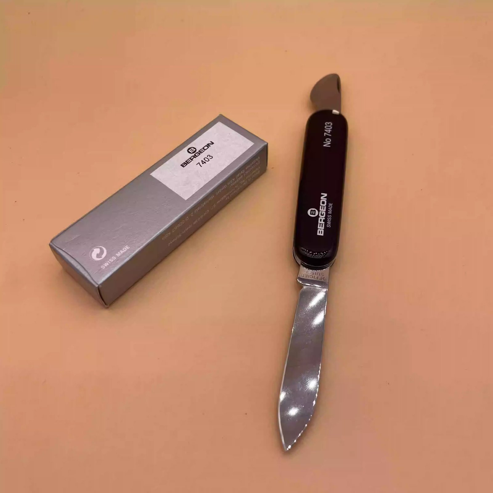 Bergeon 7403 Folding Case Opener Knife