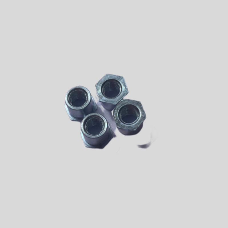 500PCS SO4-M2 Hex Rivet Nuts Press Fit Standoffs Thru-hole Spacer Threaded Self Clinching Feigned Crimped Sheet Metal Panel 416 Stainless Steel