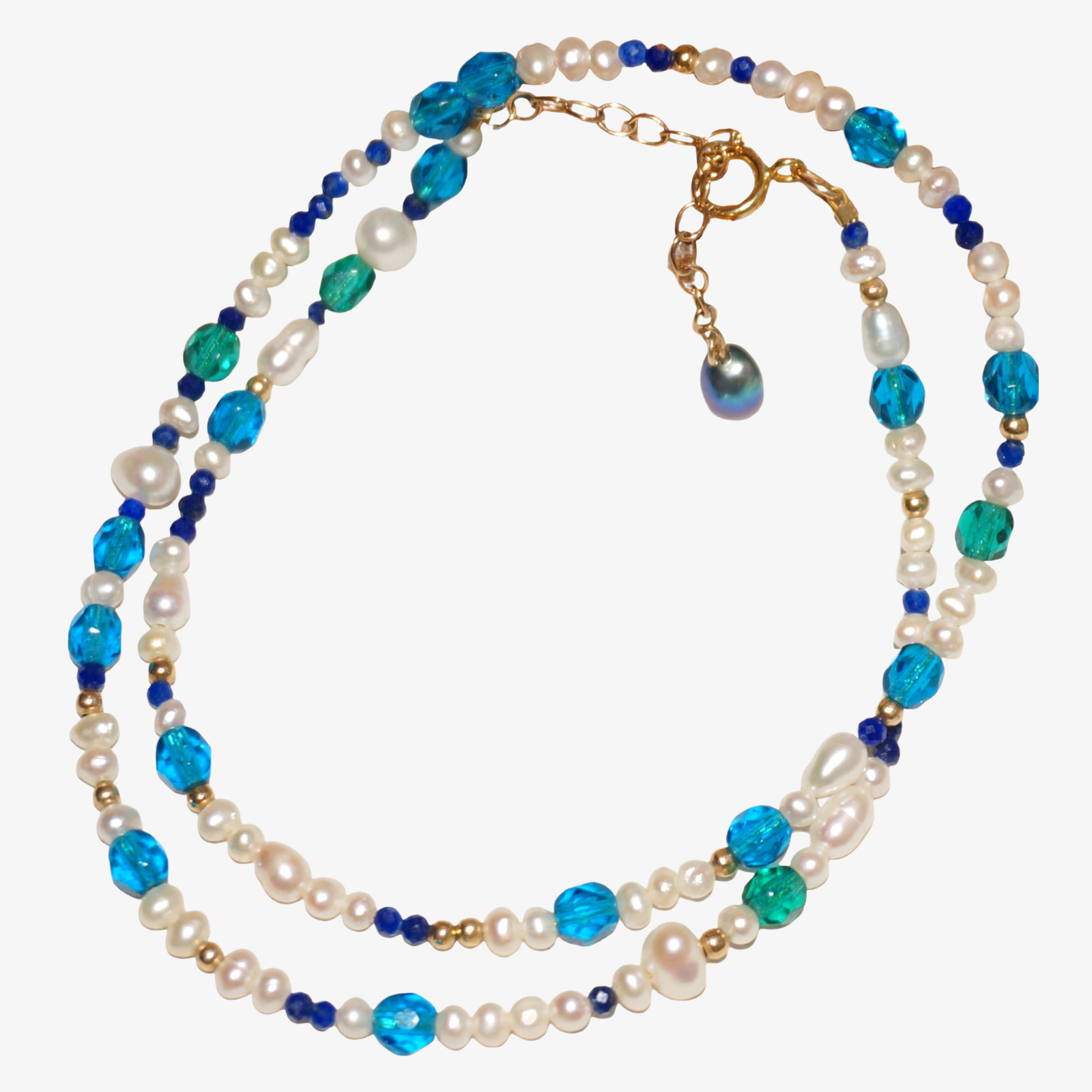 14K Gold-filled Mysterious Sea Pearl Necklace | LING LAN Jewelry