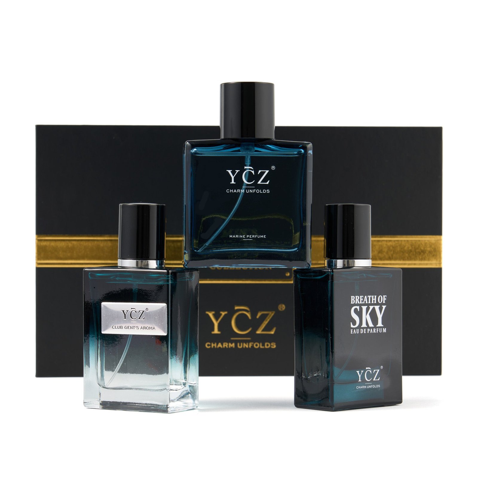 YCZ Men's Mystic Allure Collection Fragrance Set