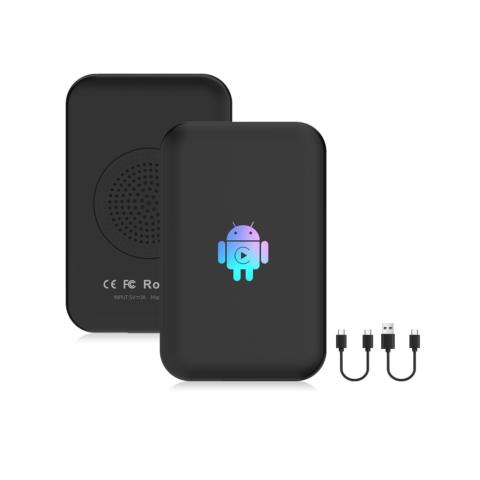 Wireless CarPlay Android Auto Android AI Box for Car with Stock CarPlay/Android Auto Supports Netfilx Youtube