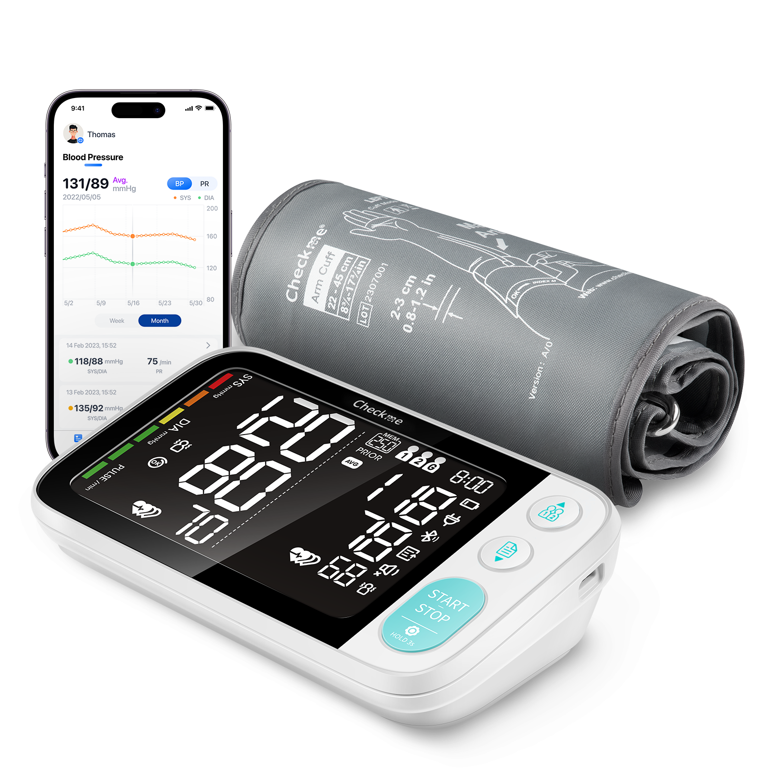 Checkme BP3-C2 Blood Pressure Monitor - CA