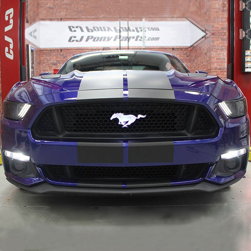 Dynamic Light Up Ford Mustang Emblem Illuminated Pony Badge