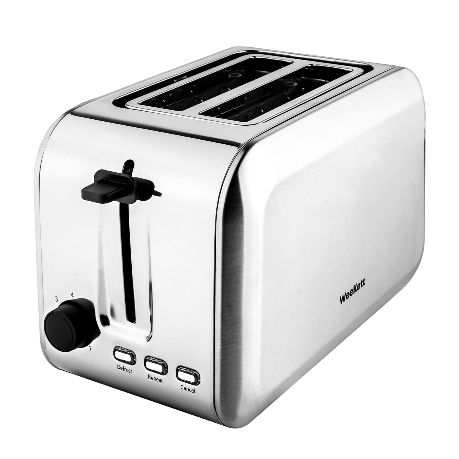 Toaster 2 Slice with Variable Browning Control - Stainless Steel
