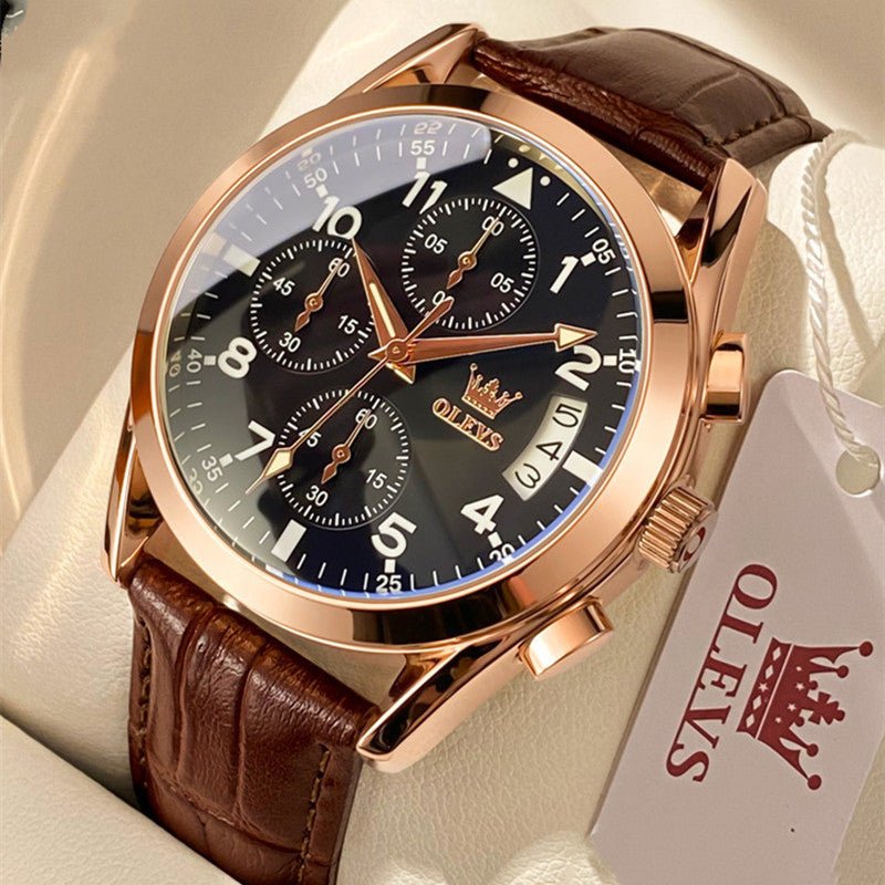 OLEVS Men's Luminous Quartz Watch