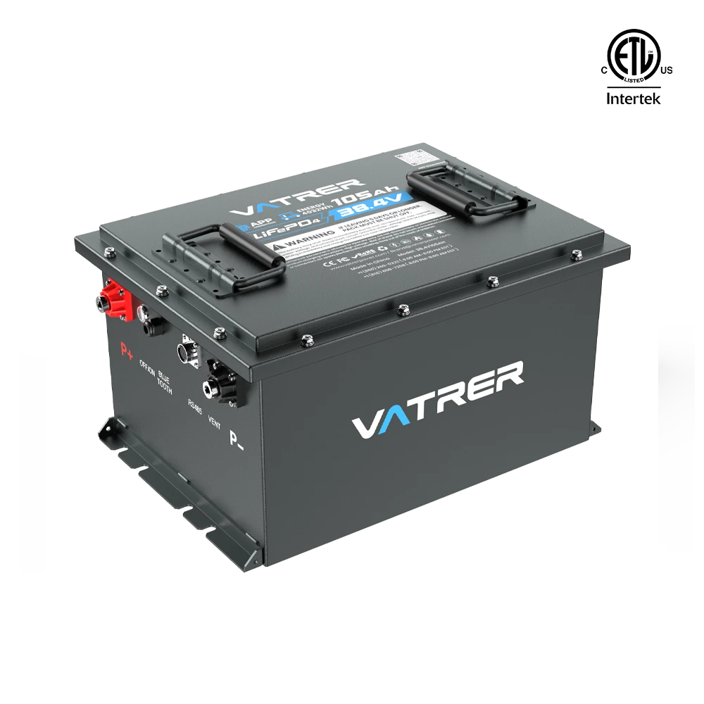 ULVatrer 36V 105Ah Lithium Golf Cart Battery Kit for Club Car