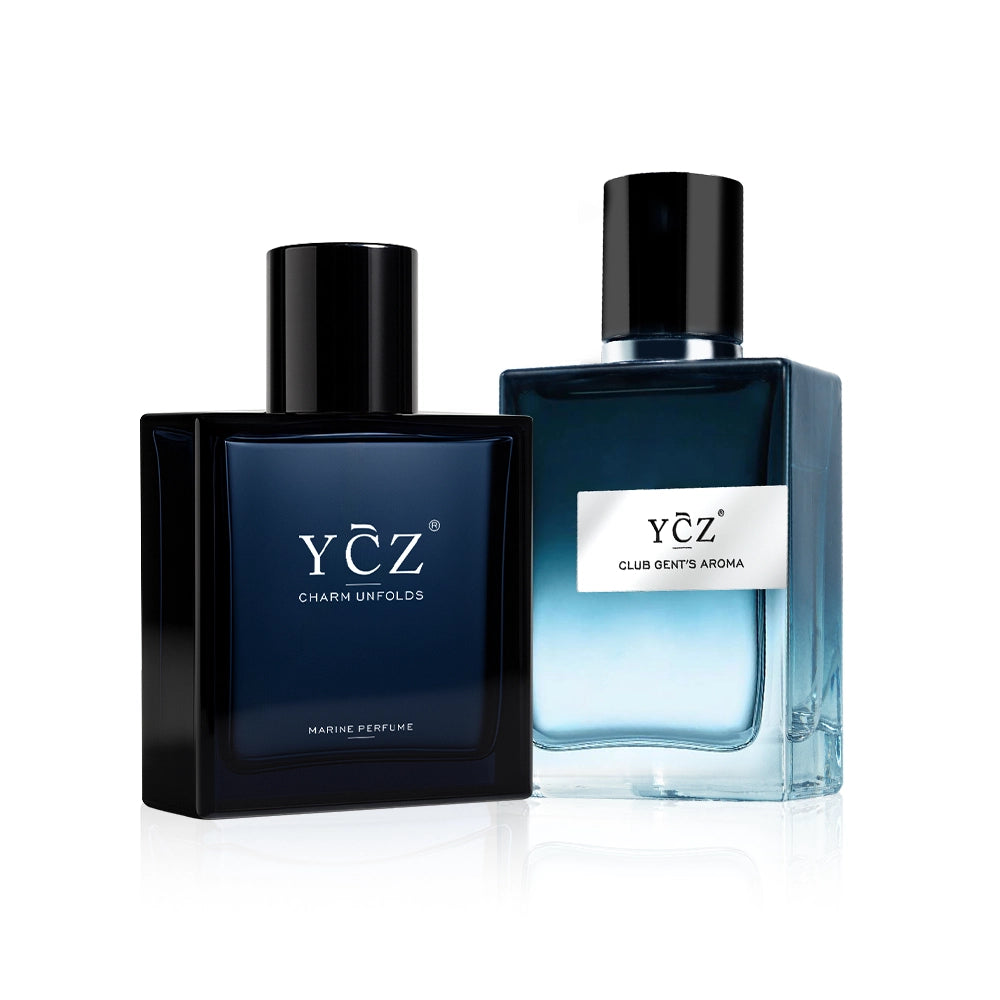 YCZ Classic Fragrance Ensemble with Midnight Marine & Club Gent's Aroma