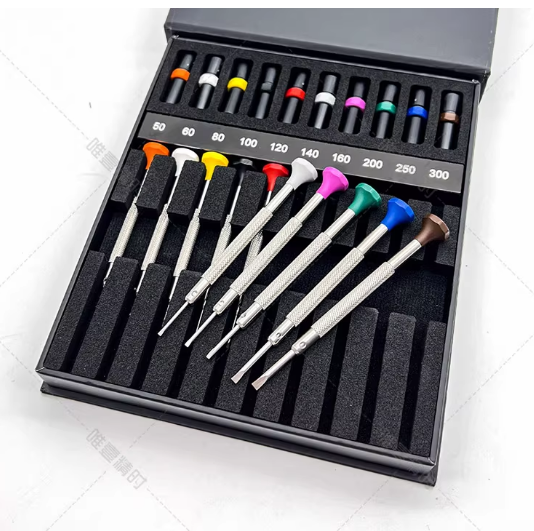 Bergeon 30081-AC10 10-Piece Screwdriver Set