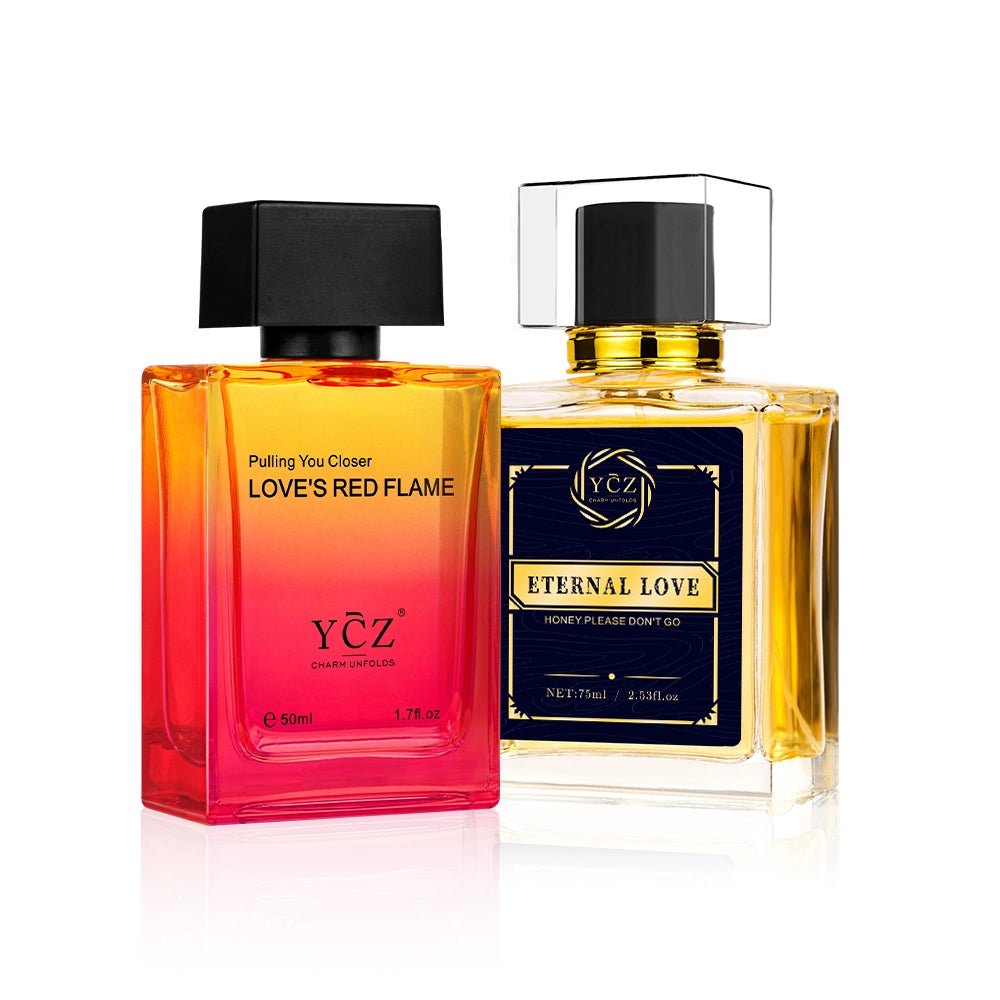 YCZ Love's Red Flame & Eternal Love cologne for Man