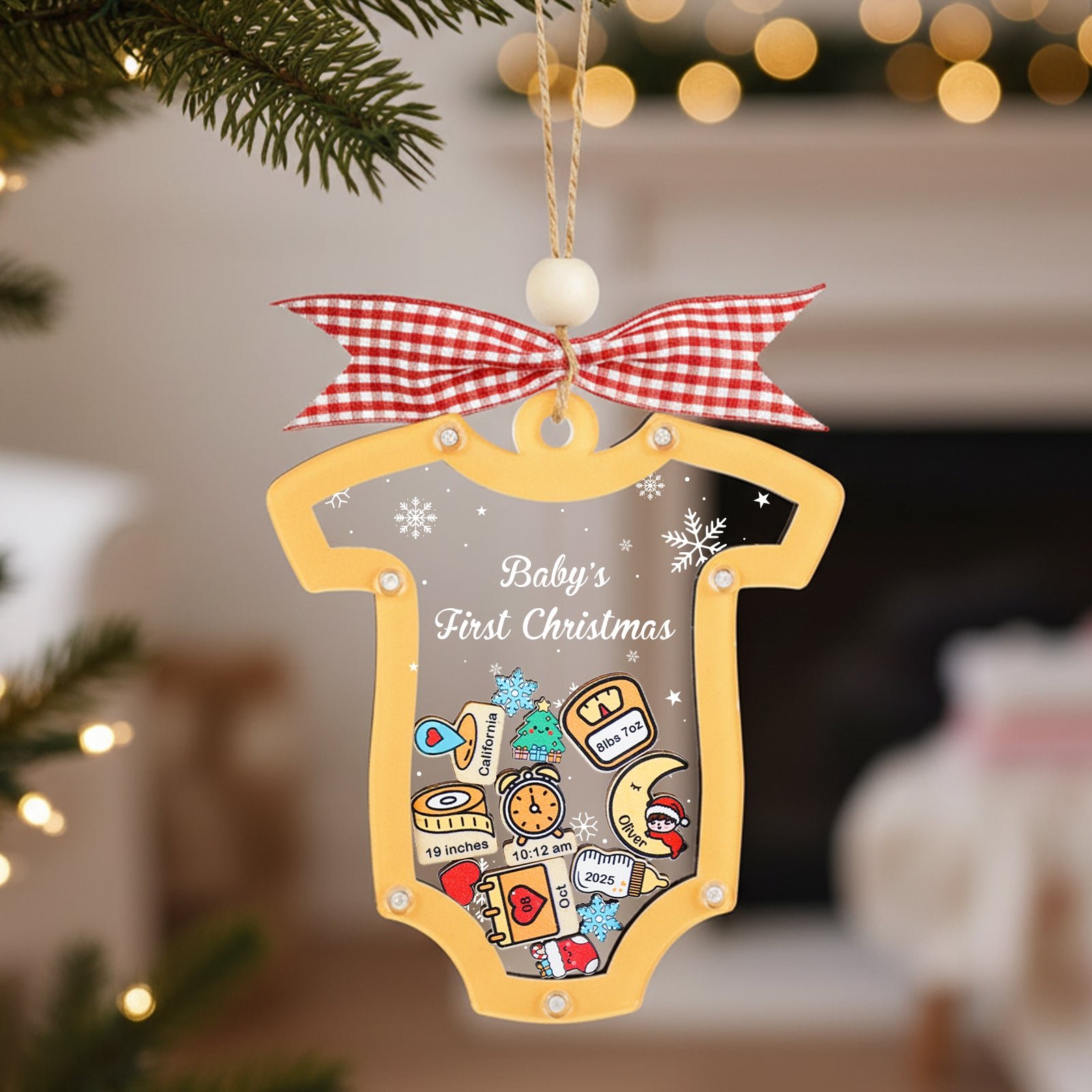 DIY Babys First Christmas Ornament