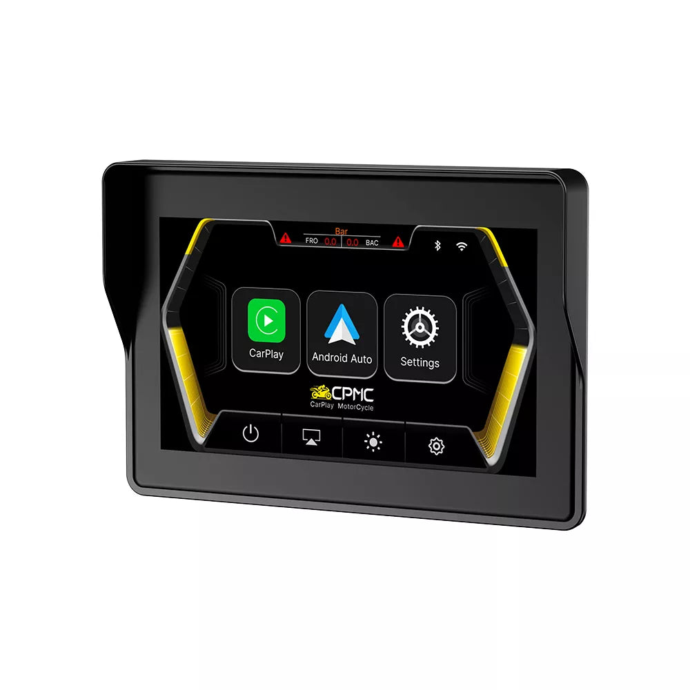 CPMC P5 Portable Motorcycle Wireless CarPlay & Android Auto Screen