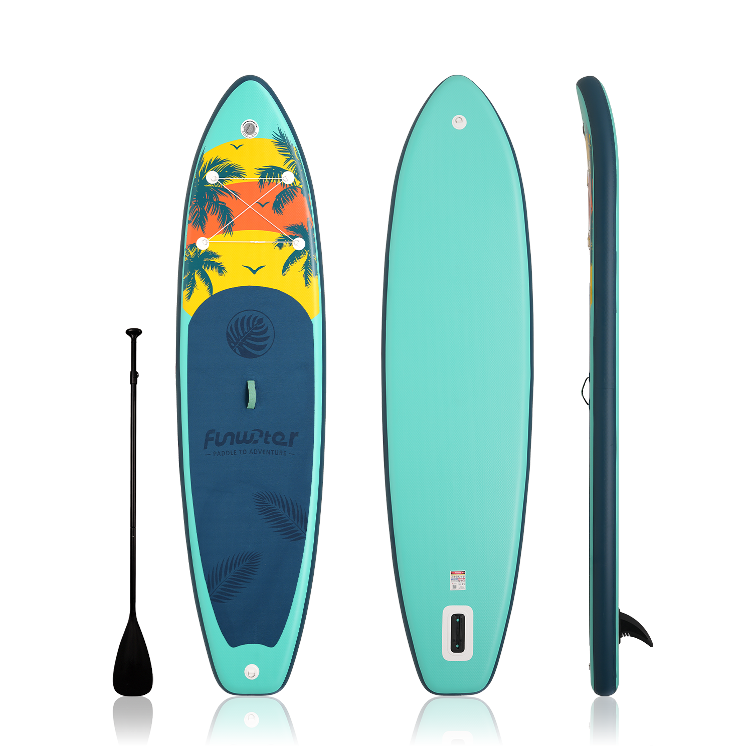 Island Explorer 11' Inflatable Paddle Board | SUP for All Skill Levels