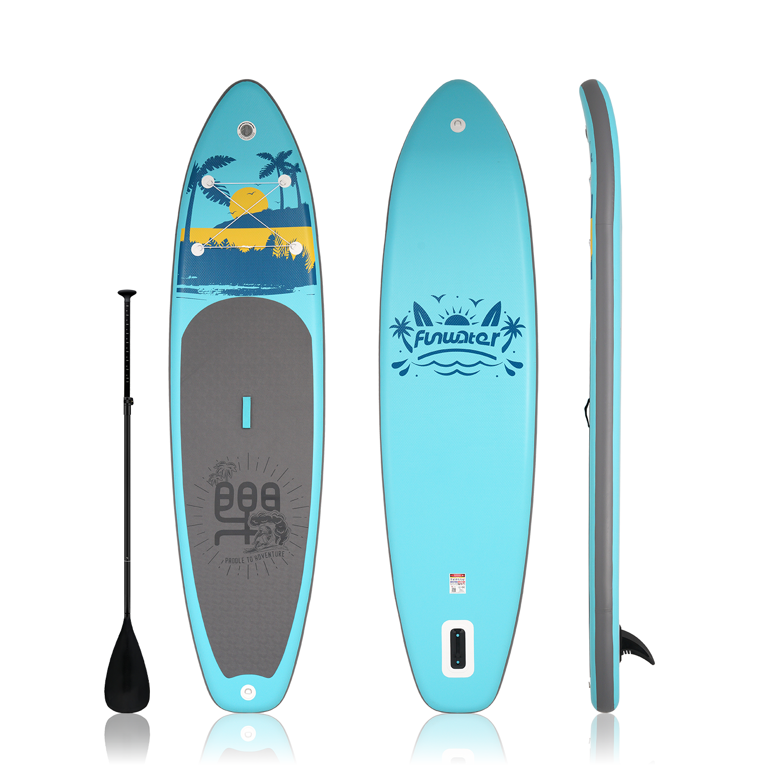 Palm 11' Inflatable Stand Up Paddle Board