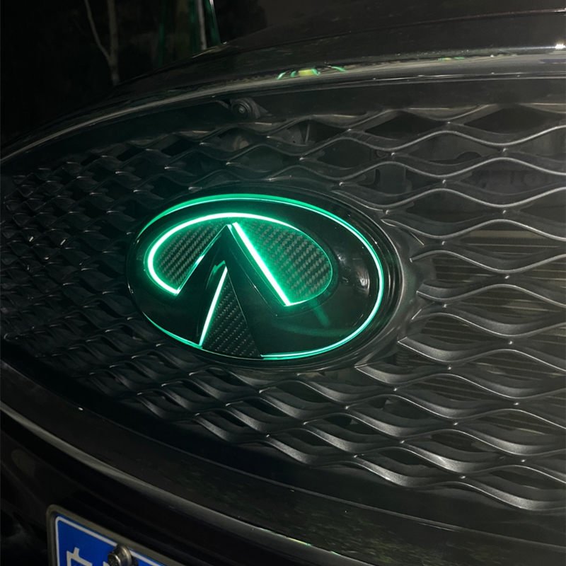 Infinity Light Up Emblem with RGB