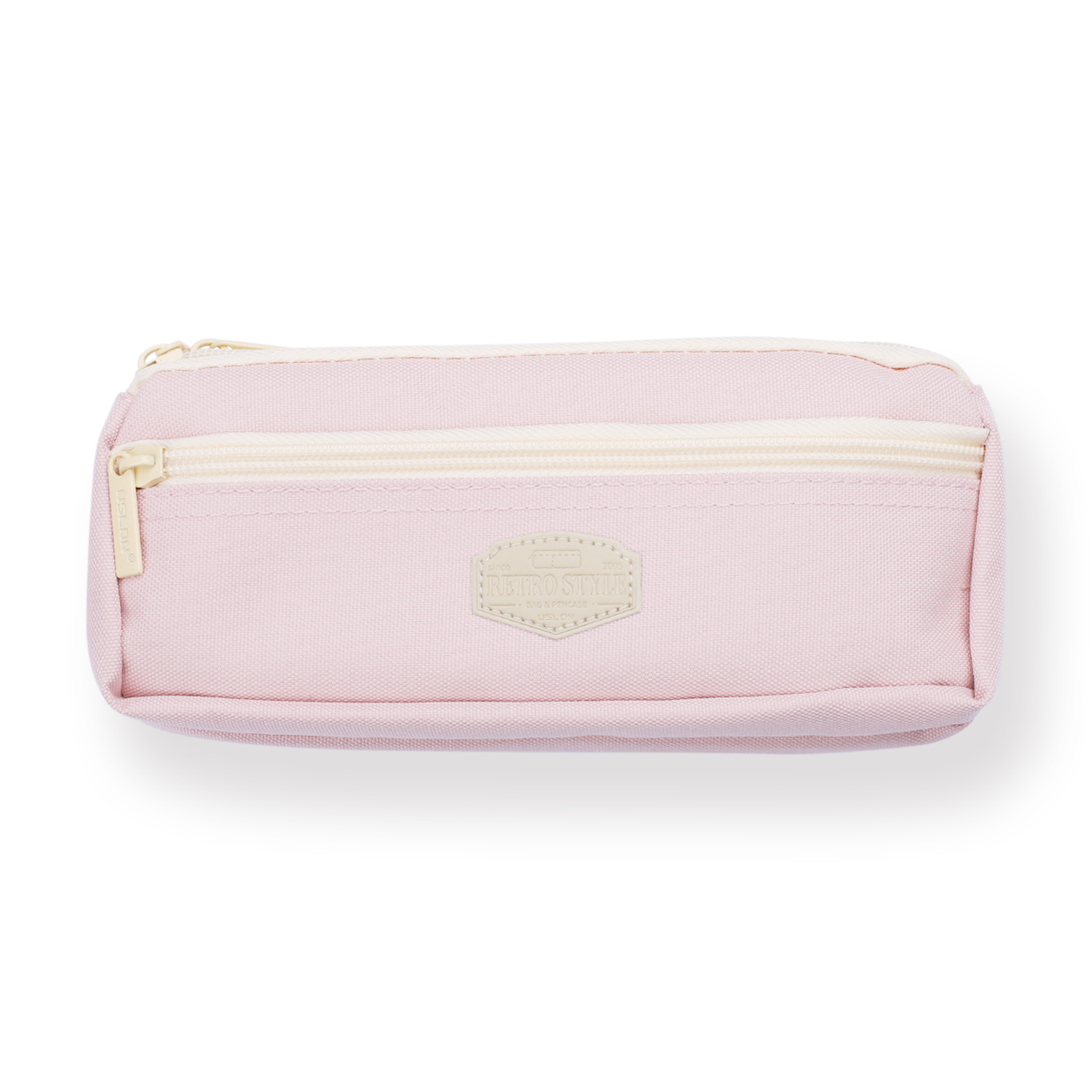 Multi-functional Dual-Zippered Pencil Case - Cherry Blossom