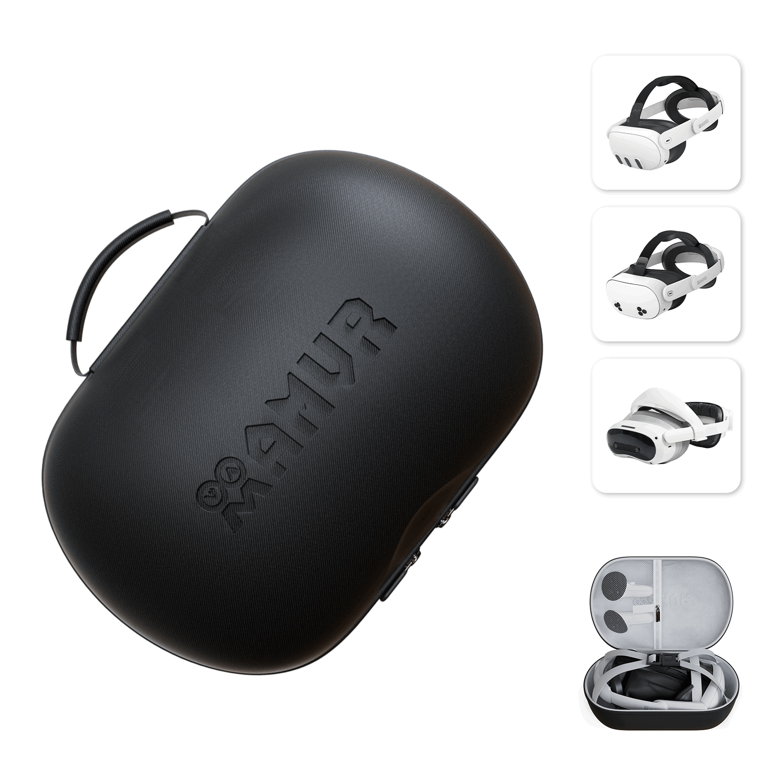 AMVR VR Carrying Case for Quest 3, 3S, 2 & PICO 4