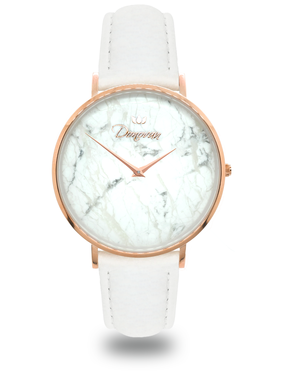 Donovan The Marble Rose - Rose Gold/White