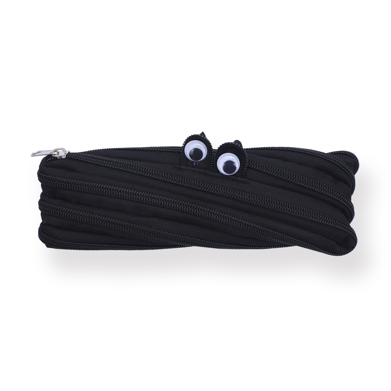 Zipper Pen Pouch - Black