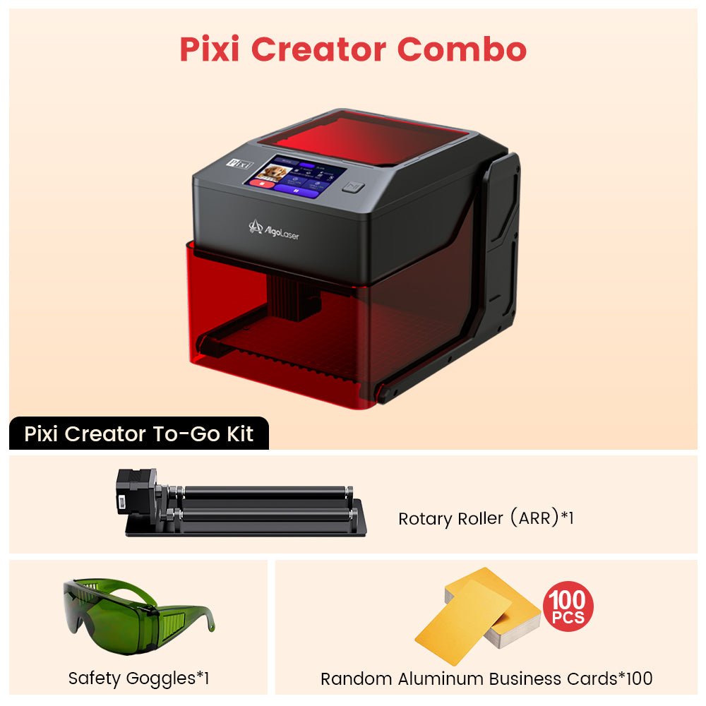 AlgoLaser Pixi 10W Smart Laser Engraver