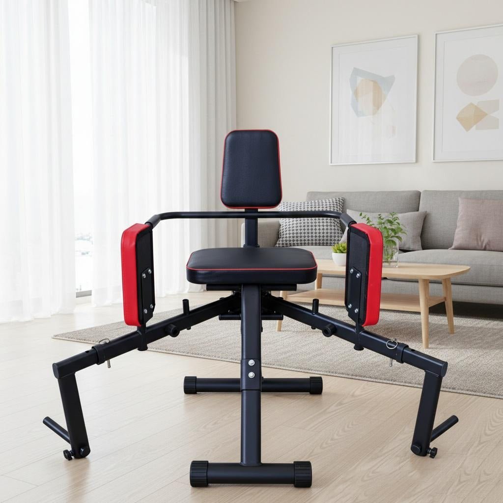 Agilithor Hip Abductor Machine – Glute Trainer for Women with Adjustable Resistance & Booty Workout Bands