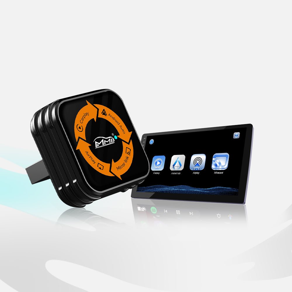 MMB Mini Max Wired to Wireless Bluetooth WiFi CarPlay Android Auto Adapter