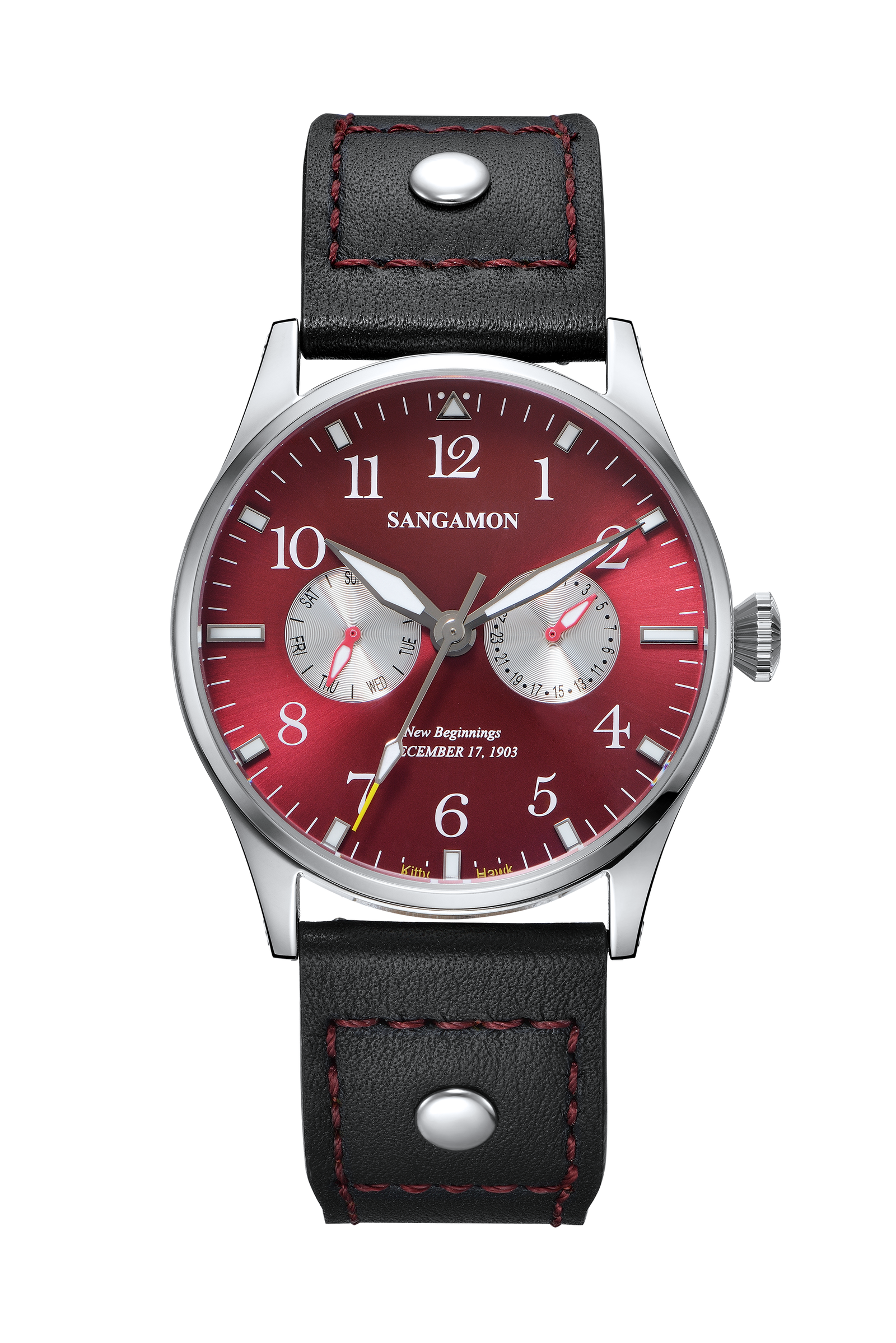 Sangamon First Flight — Wine Red