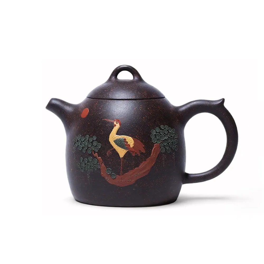 Yixing Black Gold Zisha Teapot
