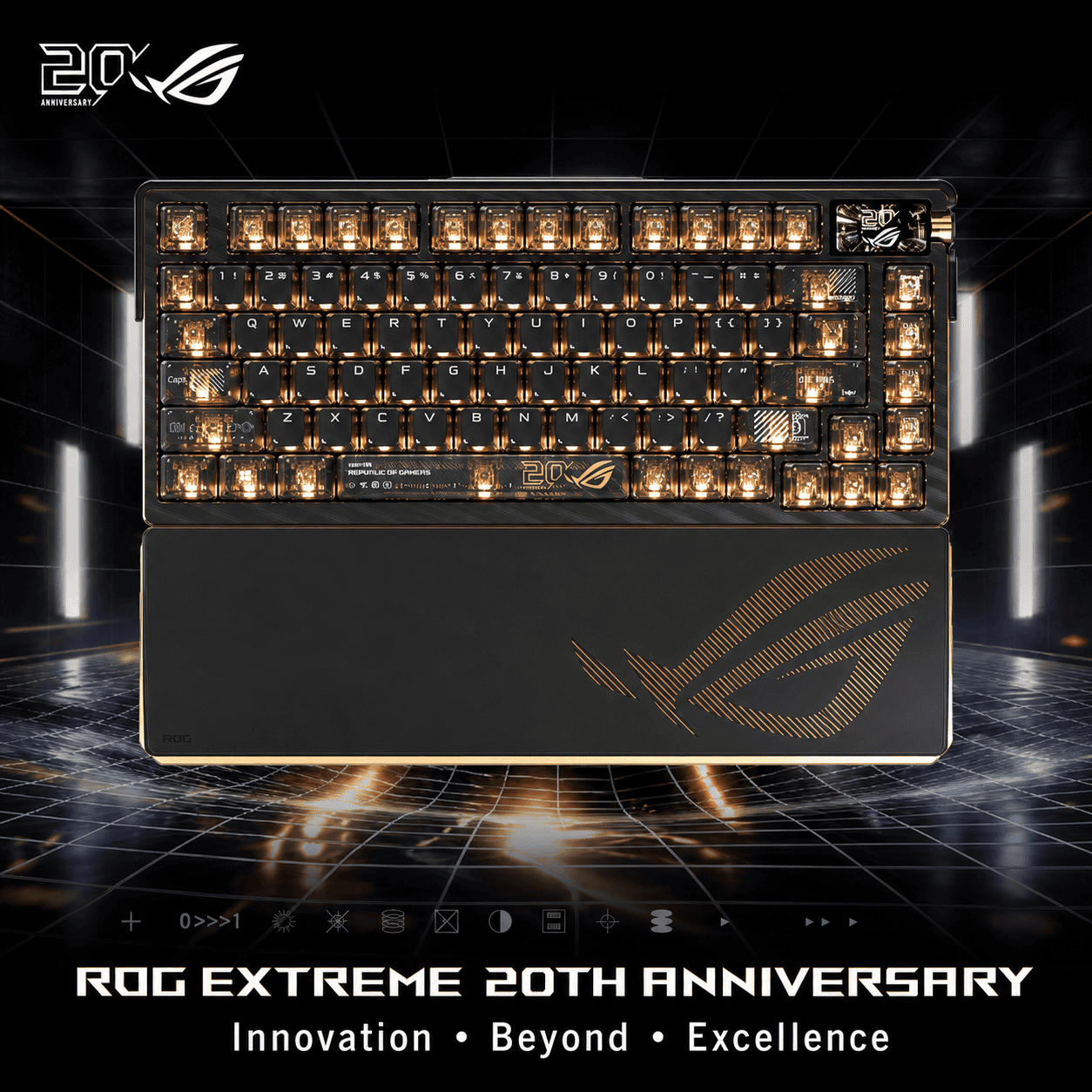 ROG Azoth Extreme 20th Anniversary Mechanical Keyboard