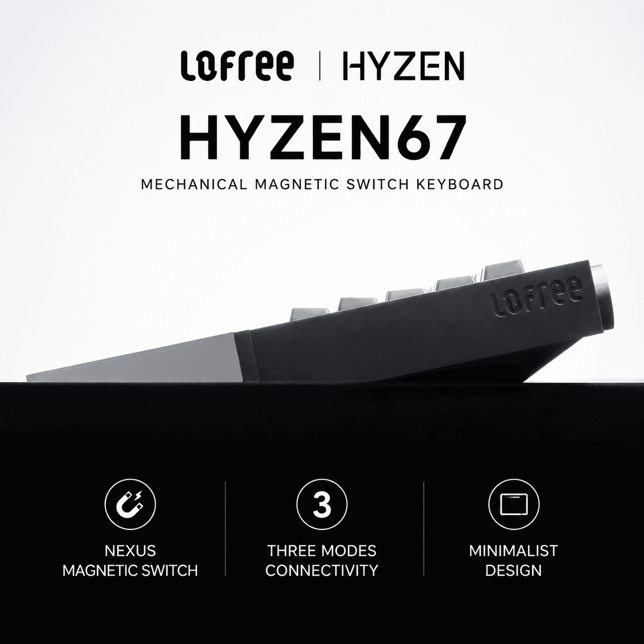 Lofree HYZEN67 Hall Effect Keyboard