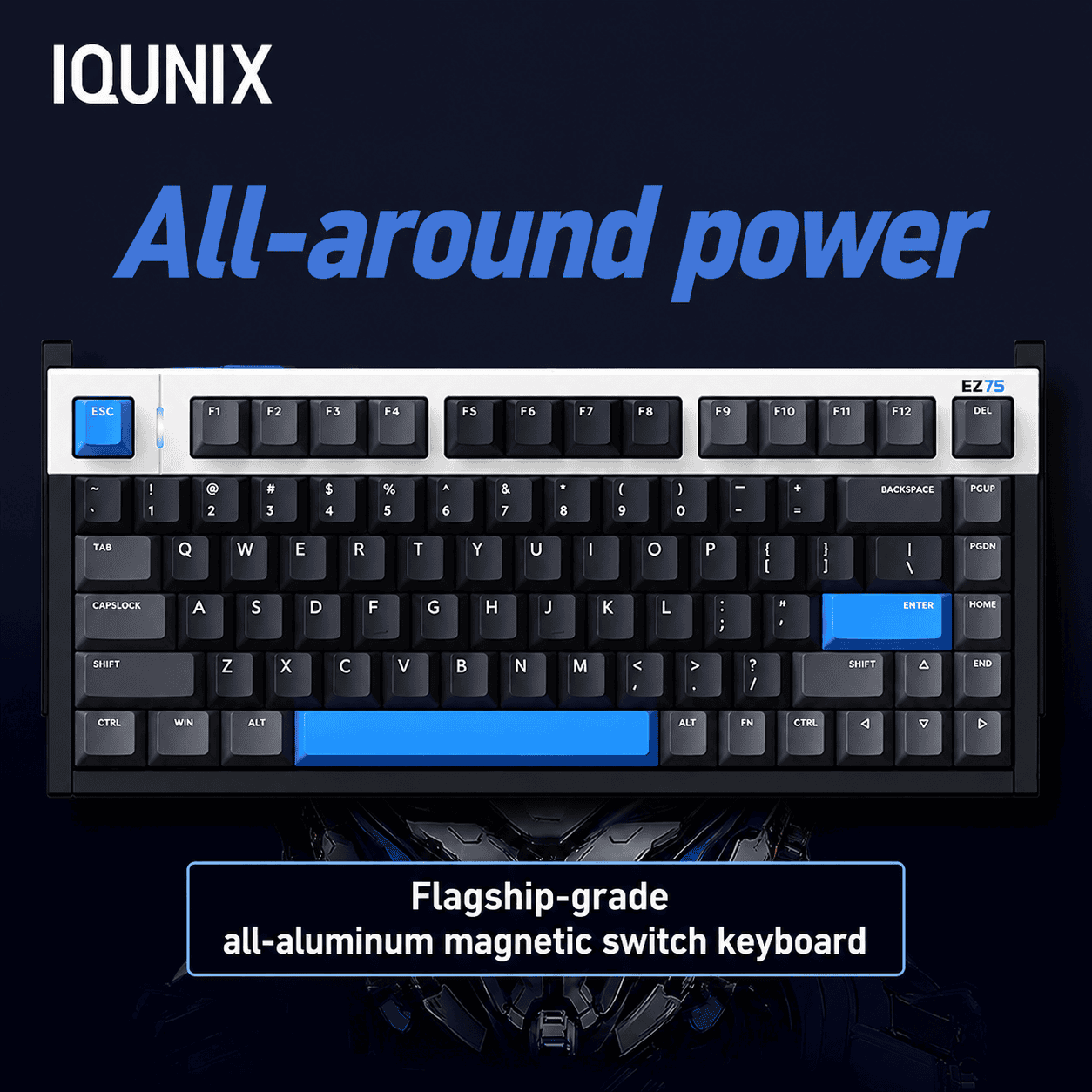 IQUNIX EZ75 Hall Effect Keyboard