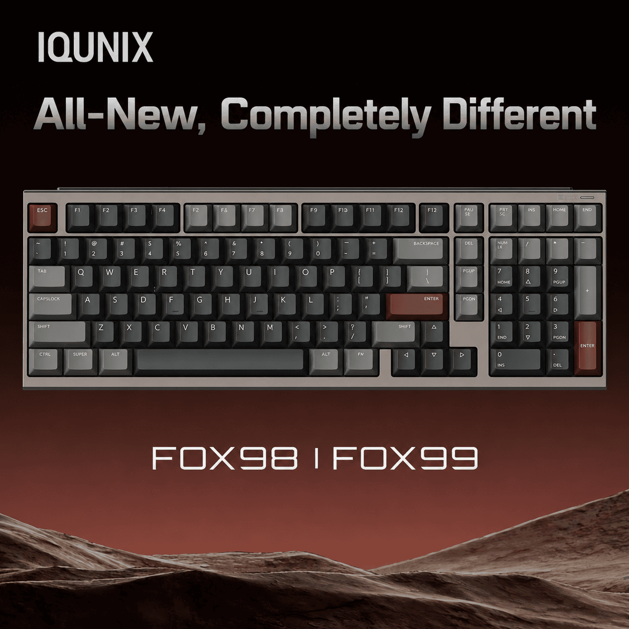 IQUNIX FOX98 / FOX99 Mechanical Keyboard