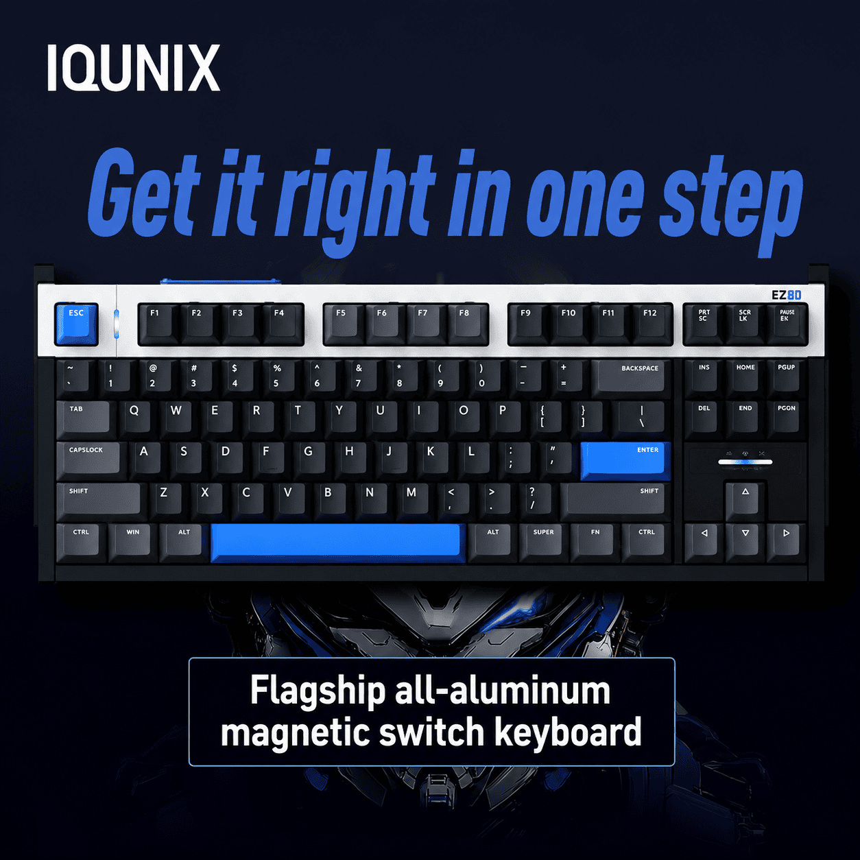 IQUNIX EZ80 Hall Effect Keyboard