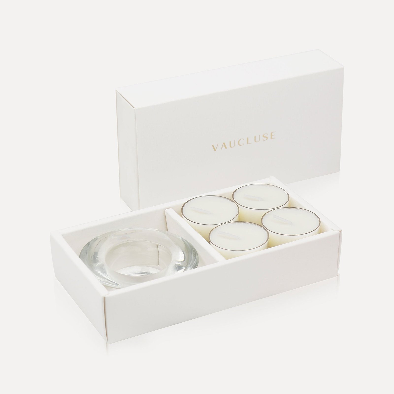 Vaucluse Jasmine Tealights & Candle Holder Set