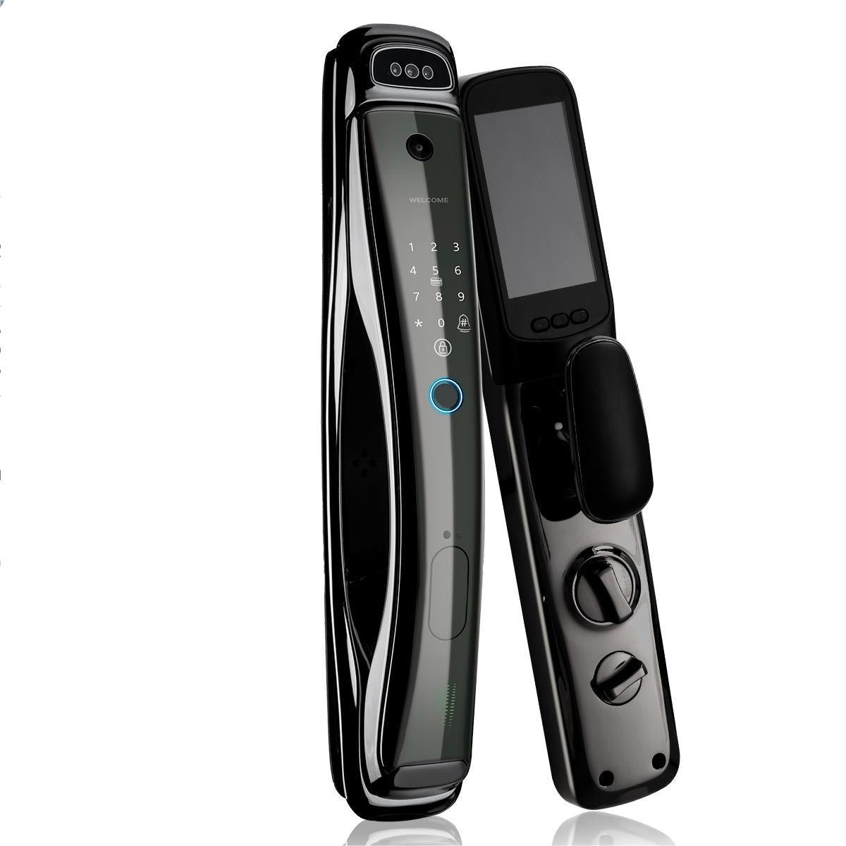 WiFi Smart Security Door Lock 3D Face Recognition Fingerprint Wake Infrared Night Vision