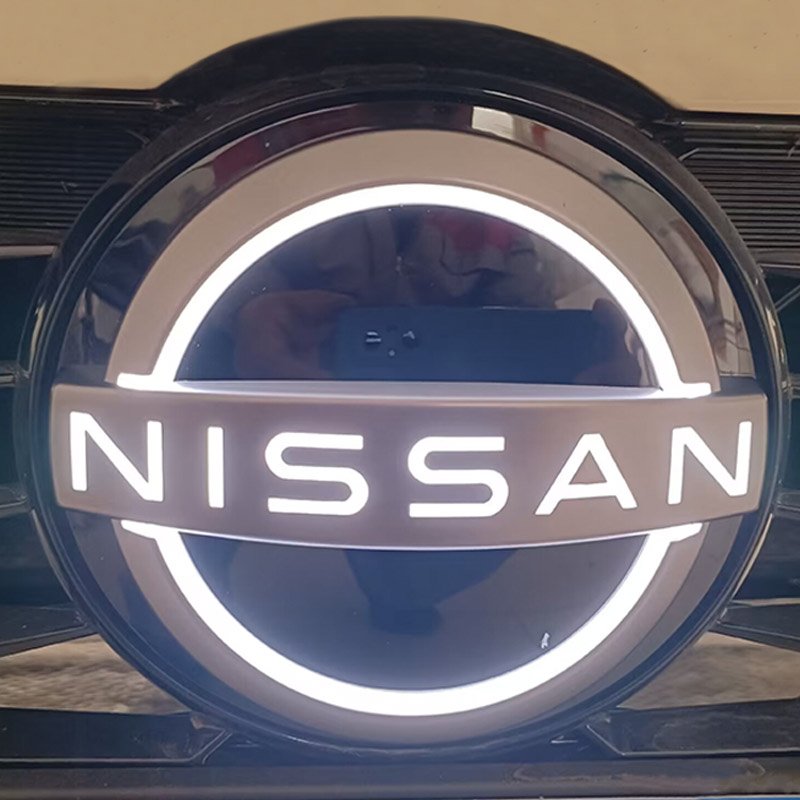 LED Dynamic Light Up Nissan Emblem For Altima Armada